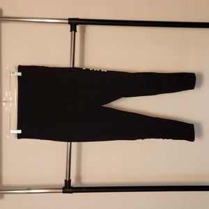 Pink Yoga Leggings, Size Large